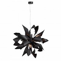 дизайнерская подвесная люстра st luce spiraglio sl453.403.06 черная в Хабаровске