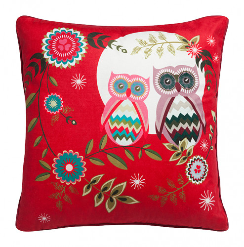 подушка с совами owl's party в Хабаровске