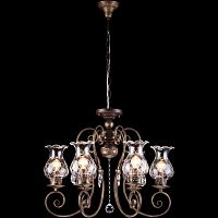 подвесная люстра arte lamp palermo a2053lm-6br в Хабаровске