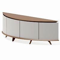 тумбочка apriori l белая с коричневым в Хабаровске
