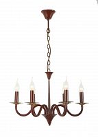 подвесная люстра arti lampadari pontone e 1.1.6 red в Хабаровске