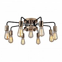 потолочная люстра arte lamp a6001pl-9bk в Хабаровске