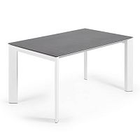 стол atta 140 (200)x90 белый, темно-серый roca cc0179vr от la forma (ex julia grup) в Хабаровске