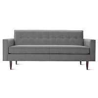 диван bantam sofa прямой светло-серый в Хабаровске