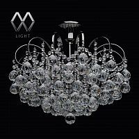 потолочная люстра mw-light жемчуг 8 232016306 в Хабаровске