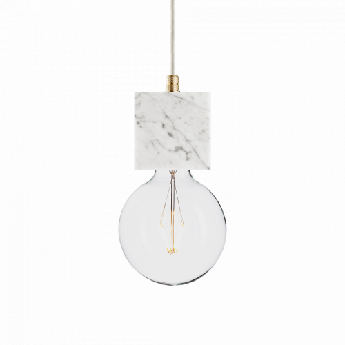 подвесной светильник marmor veldi bianco brass в Хабаровске