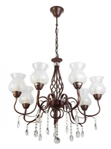 подвесная люстра toplight kelli tl5680d-07pg в Хабаровске