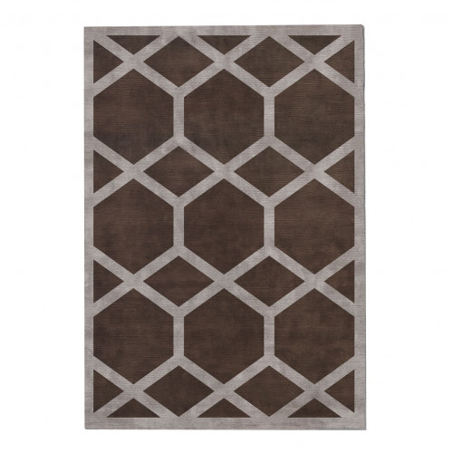 ковер ashton cocoa 300x400 коричневый в Хабаровске
