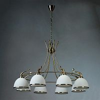 подвесная люстра brizzi ma02401ca/008 bronze в Хабаровске