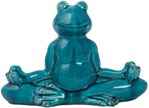 декор frog blue meditation в Хабаровске