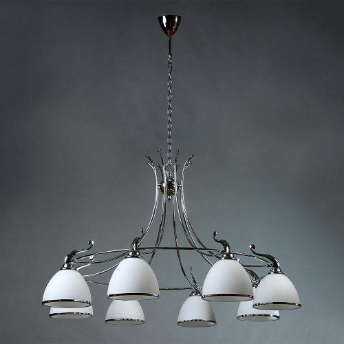 подвесная люстра brizzi ma02401ca/008 chrome в Хабаровске