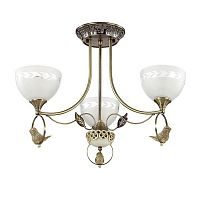 потолочная люстра lumion horas 3403/3с белая в Хабаровске