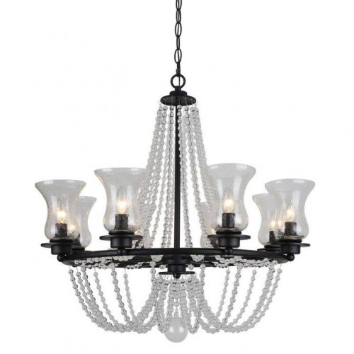 подвесная люстра arte lamp 59 a6586lm-8bk в Хабаровске