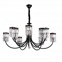 подвесная люстра newport 31106+6/c black+gold в Хабаровске