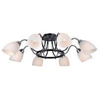 потолочная люстра arte lamp florentino a7144pl-8bk в Хабаровске