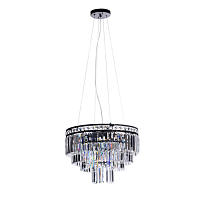 дизайнерская подвесная люстра spot light aurora 9019828 черная в Хабаровске