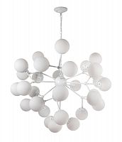 подвесная люстра crystal lux medea white sp30 белая в Хабаровске