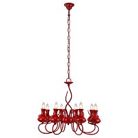 подвесная люстра arte lamp vaso a6819lm-8rd в Хабаровске
