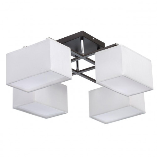 потолочная люстра mw-light прато 3 101011308 белая в Хабаровске