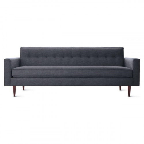 диван bantam sofa большой прямой пепельно-серый в Хабаровске
