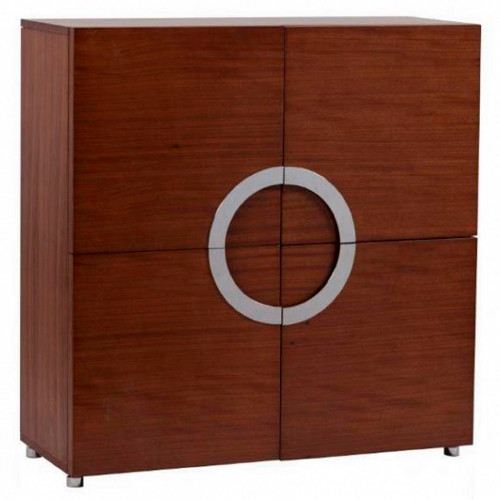 комод lotus walnut коричневый в Хабаровске