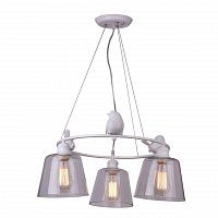 подвесная люстра arte lamp passero a4289lm-3wh в Хабаровске