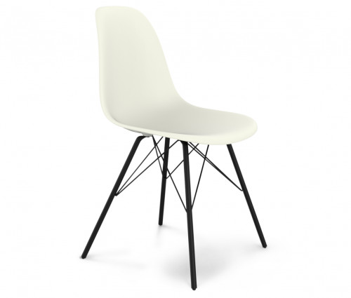 стул dsr белый s37 (eames style) в Хабаровске