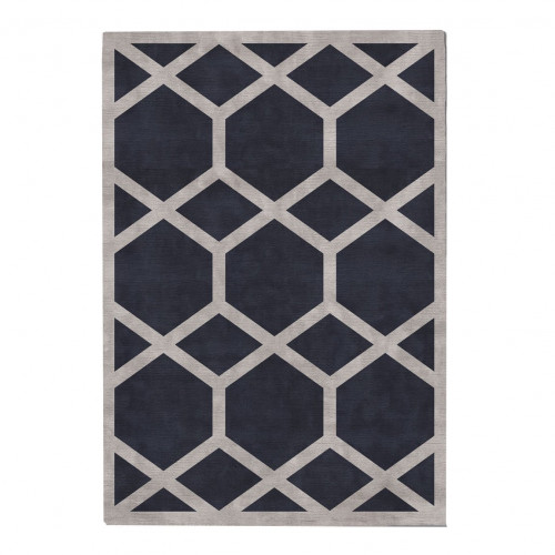 ковер ashton steel 120x170 серый в Хабаровске