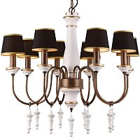 подвесная люстра arte lamp fortezza a1843lm-8bg в Хабаровске