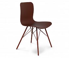 стул dsr коричневый s40 (eames style) в Хабаровске