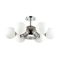 потолочная люстра odeon light miolla 3972/7c белая в Хабаровске
