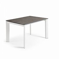 стол atta 120 (180)x80 белый, темно-серый ceni cc0178vc от la forma (ex julia grup) в Хабаровске