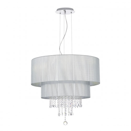 подвесная люстра ideal lux opera sp6 argento в Хабаровске