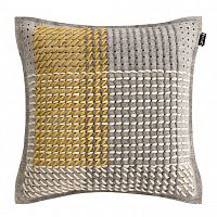 подушка квадатная canevas geo grey от gan в Хабаровске