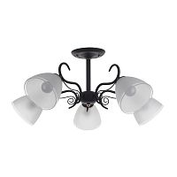потолочная люстра idlamp marsell 277/5pf-black в Хабаровске