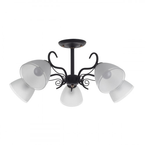 потолочная люстра idlamp marsell 277/5pf-black в Хабаровске