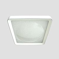 потолочный светодиодный светильник ambrella light orbital crystal sand fs1218 wh/wh 112w+36w d650*65 в Хабаровске