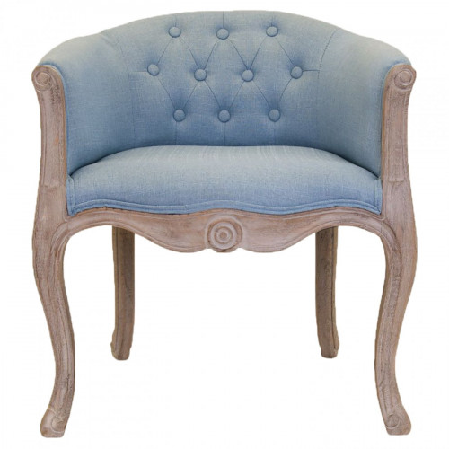 кресло kandy light blue голубое в Хабаровске