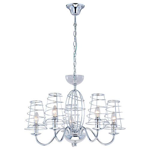подвесная люстра arte lamp cage a4320lm-5cc в Хабаровске