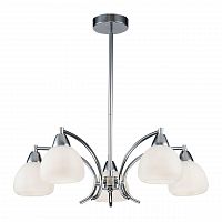 потолочная люстра freya cindy fr5022pl-05ch белая в Хабаровске