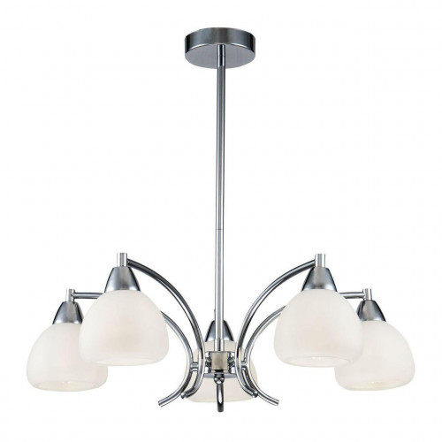 потолочная люстра freya cindy fr5022pl-05ch белая в Хабаровске