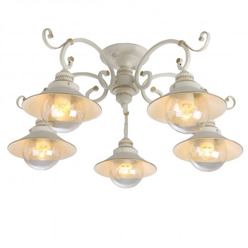 потолочная люстра arte lamp 7 a4577pl-5wg в Хабаровске