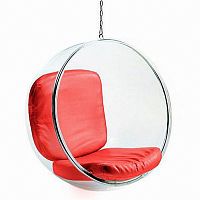 кресло bubble chair красное в Хабаровске