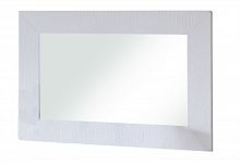 зеркало прямоугольное настенное белое quadro в Хабаровске