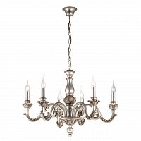 подвесная люстра ideal lux giglio sp6 argento в Хабаровске