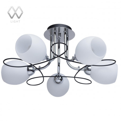 потолочная люстра mw-light альфа 324013405 белая в Хабаровске
