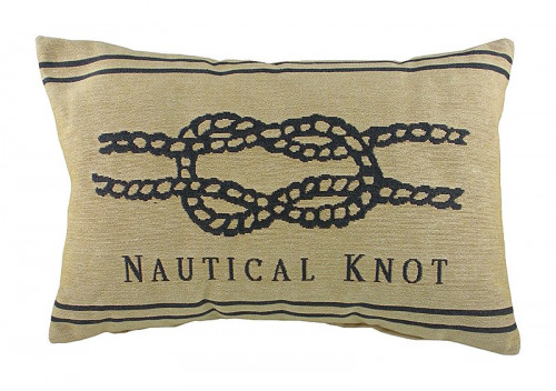 подушка с морским узлом nautical knot natural в Хабаровске