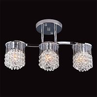потолочная люстра eurosvet 3222/3 хром strotskis в Хабаровске