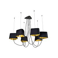 подвесная люстра loft it street loft1163-6bl в Хабаровске