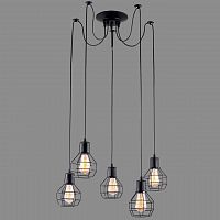 подвесная люстра arte lamp a1109sp-5bk в Хабаровске